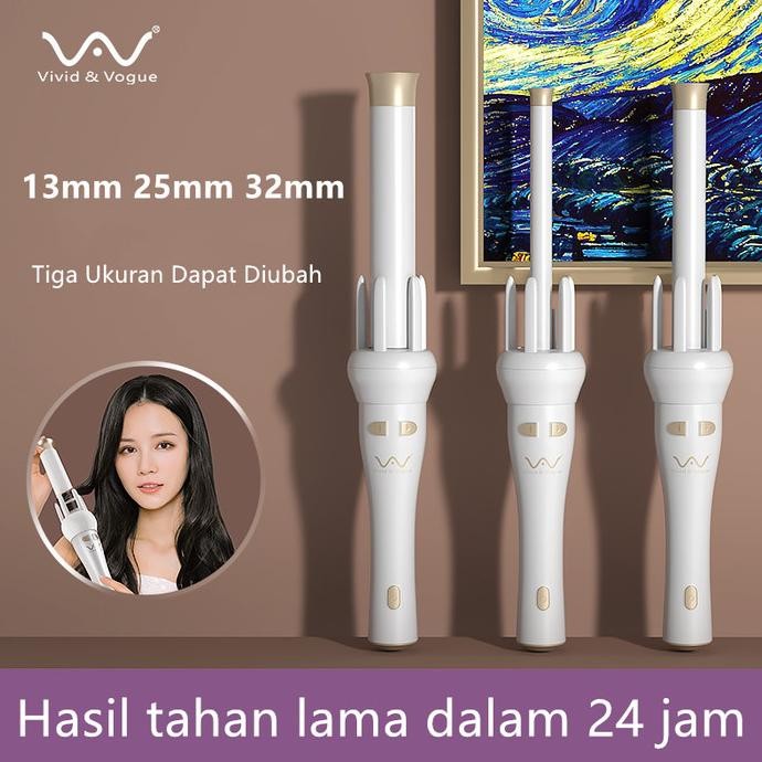 VIVID VOGUE Catokan Curly Otomatis 32MM 25MM 13MM Curly Rambut