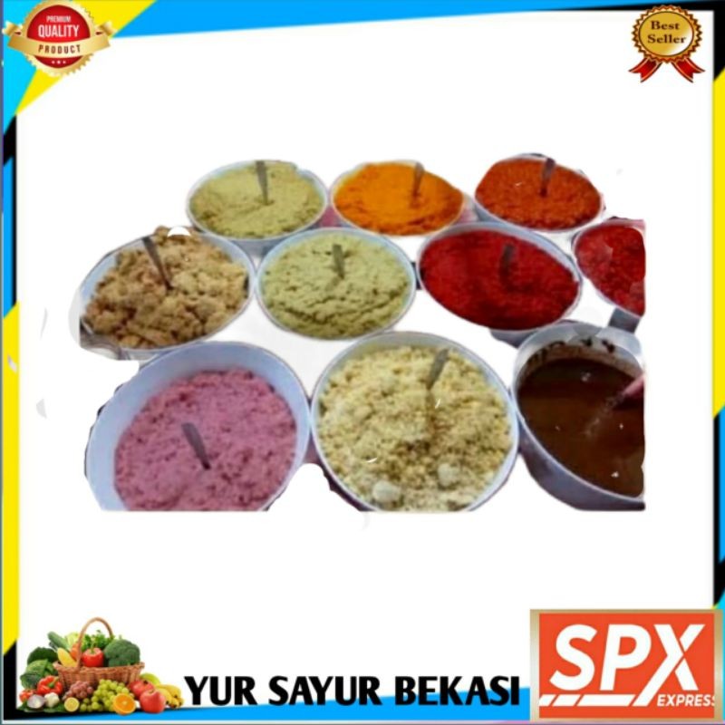 

Aneka Macam Bumbu Giling (1 Bungkus).