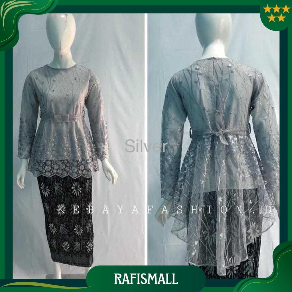Rr Kebaya Modern Setelan Kebaya Aurora Tille Kebaya Wisuda Gratis Ongkir