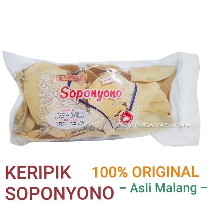 

(Good) Keripik Kentang Soponyono Original/ Kripik Kentang Soponyono Malang