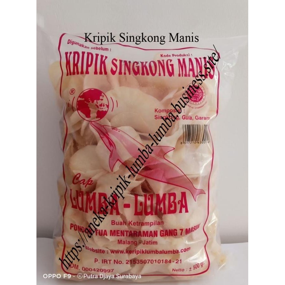 

(Good) Kripik Singkong 500 Gram Cap Lumba-Lumba