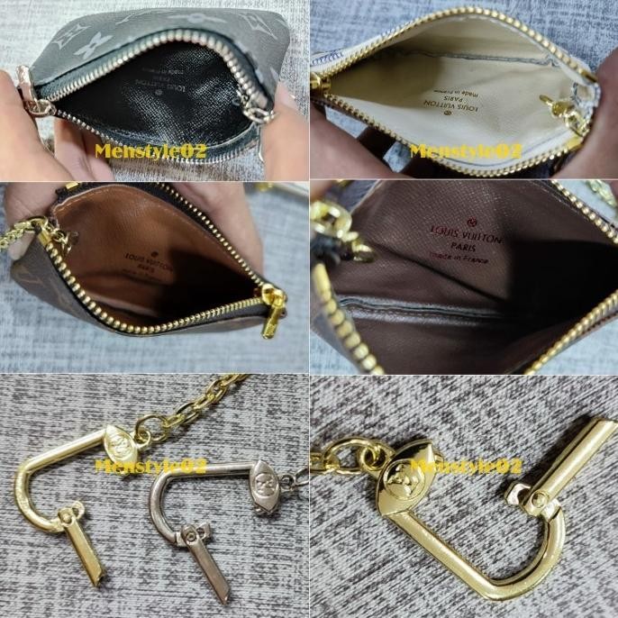 LV Key Pouch/Dompet Koin/Gantungan Kunci Stnk Mobil/Dompet LV Imp H24