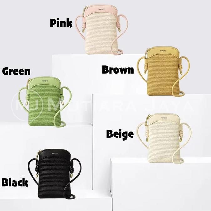 TAOMICMIC Tas Selempang Wanita Pouch Handphone Dompet HP Mini Phone Bag H24