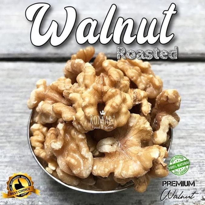 

(Good) Walnut Roasted Kacang Walnut Panggang Kacang Walnut Oven 250gr Kenari