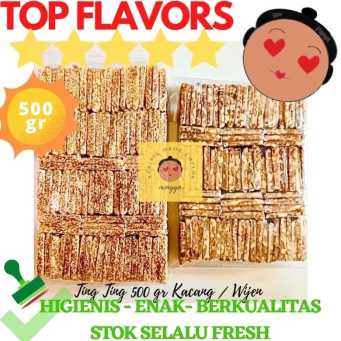 

(Good) TING TING KACANG ENTING ENTING WIJEN 500 GR JAJAN TRADISIONAL