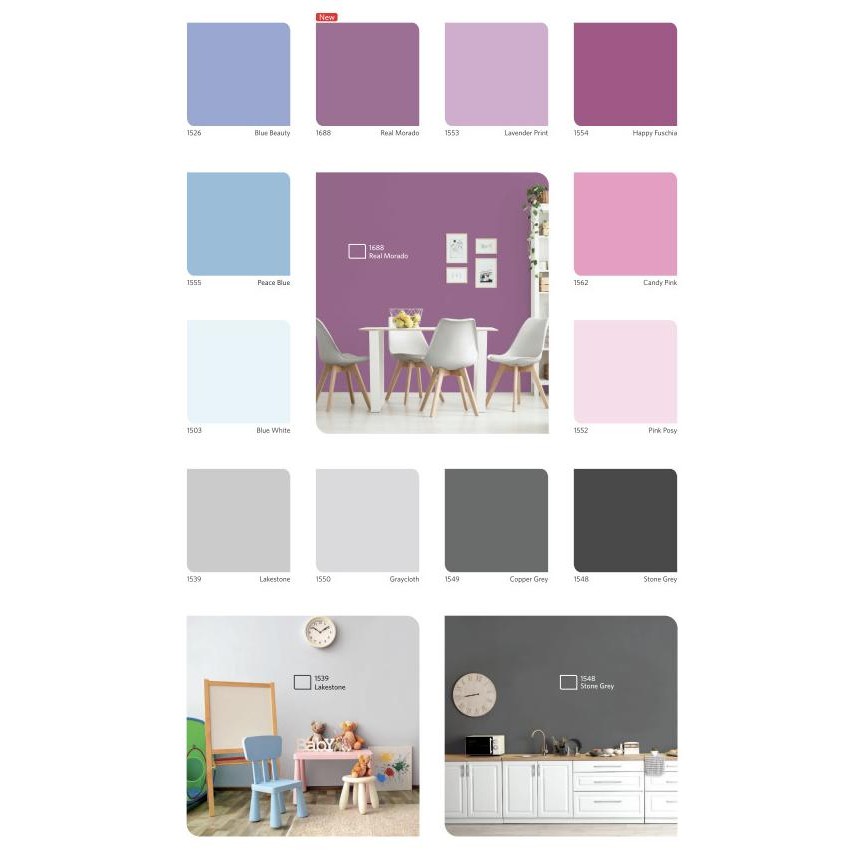 Cat Tembok NIPPON QLUC 18 KG