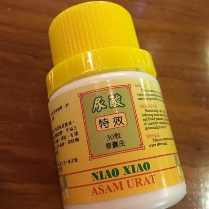 

Niao Xiao Jamu (Herbal) Kapsul Asam Urat