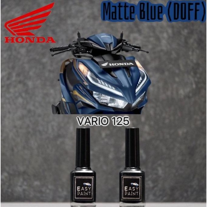 CAT OLES MOTOR BLUE METALIC MATTE DOFF HONDA VARIO BIRU DOF METALIK