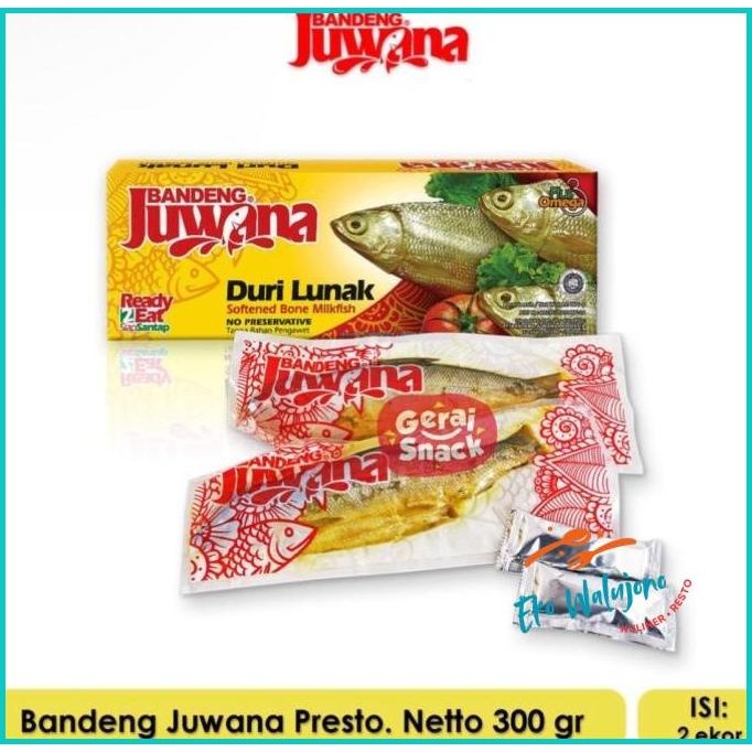 

New..!! Bandeng Juwana Presto 1 Box Isi 2 Bandeng Duri Lunak Oleh2 Surabaya