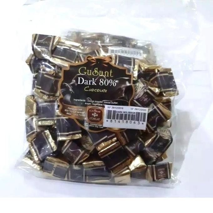 

(Good) Dark Coklat Kubus 80% Curah 500gr - Kampung Coklat
