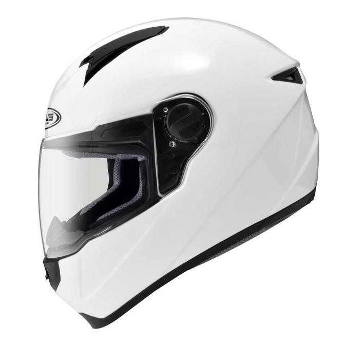 Sale Paket2In1Dark+Clear Visor Zeus 811 White Putih Helm Fullface