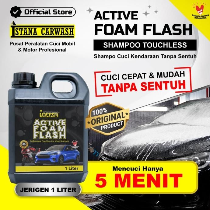 shampoo  touchless cuci mobil motor, shampoo cuci tanpa sentuh 1 Liter