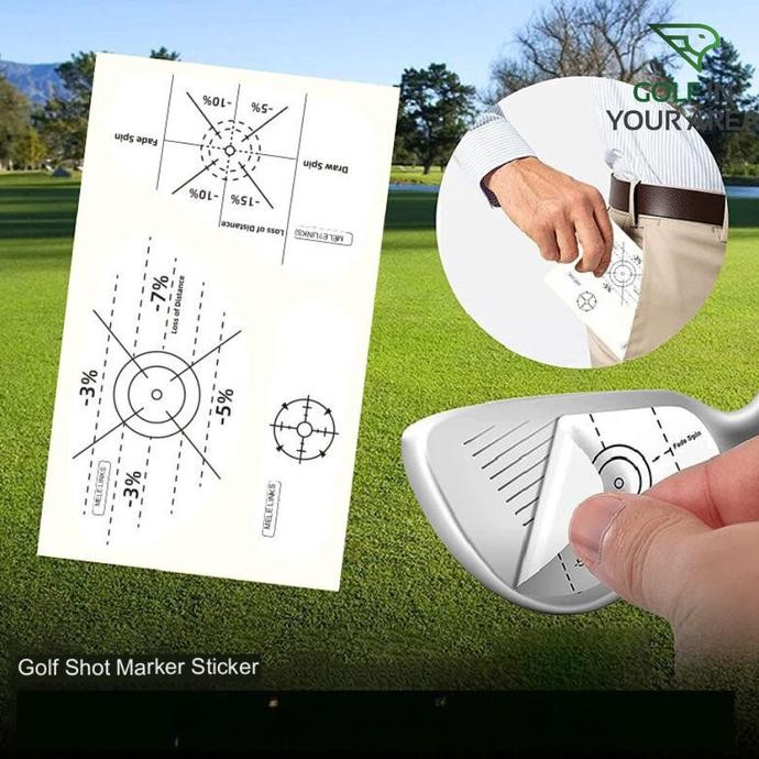 

Mele Links Wood Clubface Sticker Label Impact Co