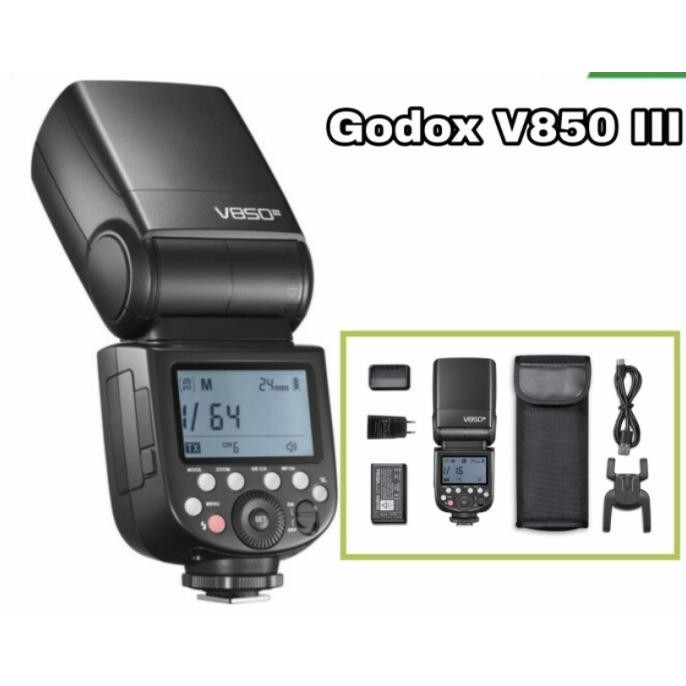 Speedlite Godox Flash V850III V850 III Flash Godox V850iii Lithium Bat