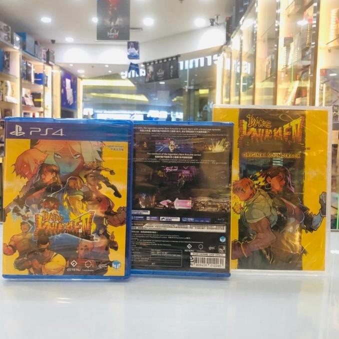 Ps4 Bare Knuckle Iv With Soundtrack Co