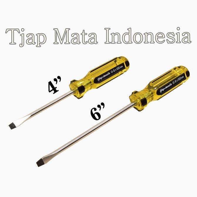 Grosir Tjap Mata / Cap Mata Obeng Gagang Jumbo