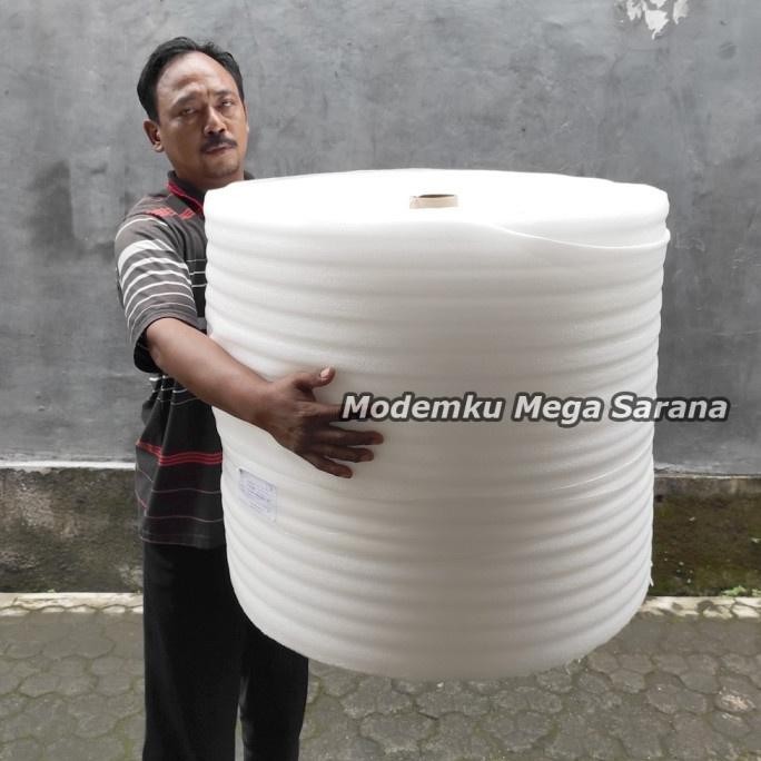 

dgh-43 Busa Packing Polyfoam PE Foam Sheet 3mm (1 Roll: 60cm x 100m) Sleman Jogja - Polybonding Termurah