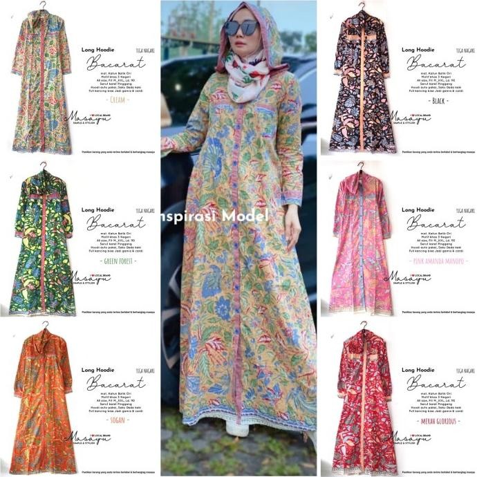 GAMIS BATIK LONG HOODIE TIGA NEGERI ZAK