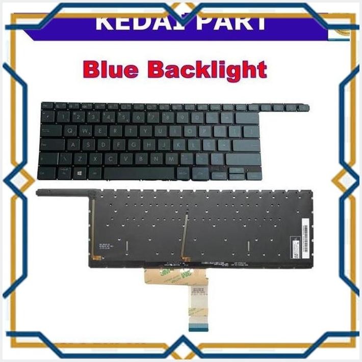 [FAN] KEYBOARD ASUS ZENBOOK PRO DUO 15 UX581 UX581F UX581G UX581GV UX581GV-XB74T BLUE BACKLIGHT