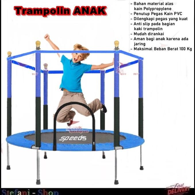 Trampolin Mainan Anak Trampoline Anak Murah AS