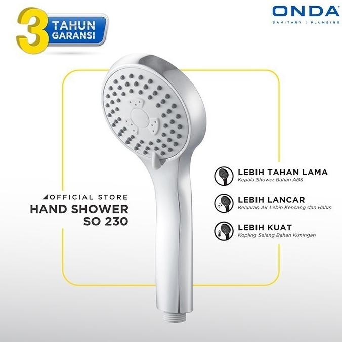 ONDA Shower Mandi SO-230 / Shower Mandi ONDA SO230/Hand Shower ONDA