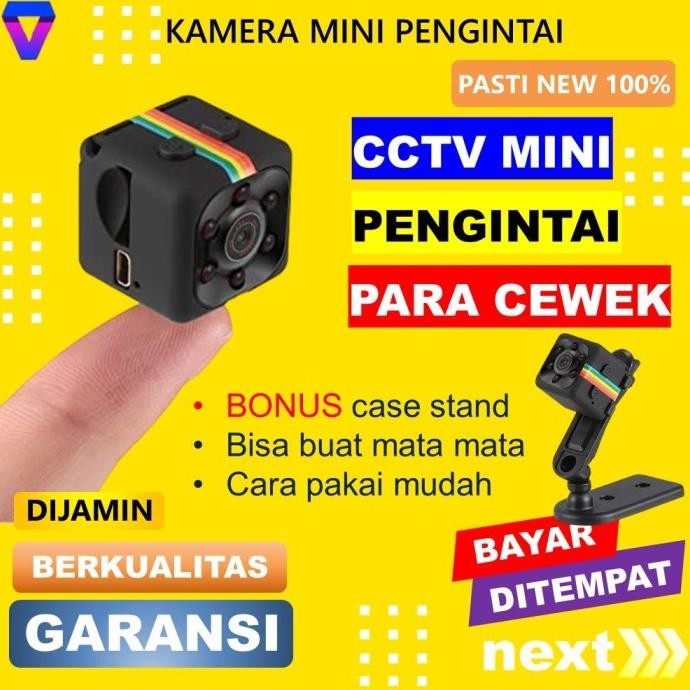 KAMERA KECIL TERSEMBUNYI SPY CAMERA PENGINTAI MINI KECIL CANGGIH JS99 ENC
