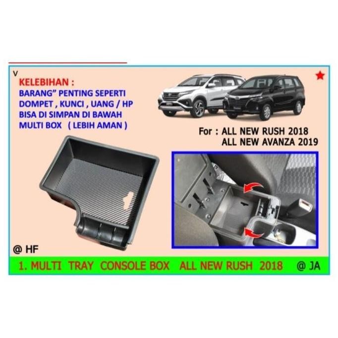 MULTI TRAY CONSOLE BOX TOYOTA RUSH TERIOS 2018-2022