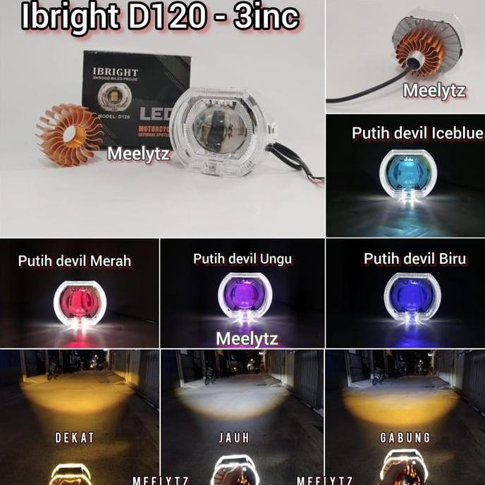 Promo IBRIGHT D120 - Projie Biled  Cut Off 3inc COD