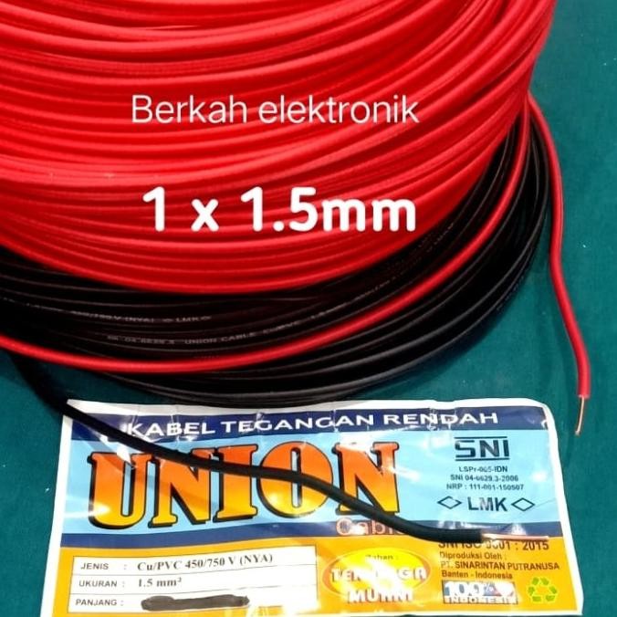 *****] KABEL ENGKEL 1.5mmUNION