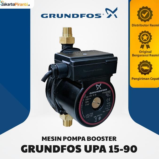 Mesin Pompa Pendorong Booster Pump Grundfos Upa 15-90