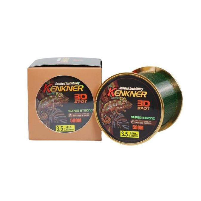 Promo Kenkner Senar Pancing 500M Garis Pancing Nilon Senar Titik Tak Terlihat Garis Fishing Line Inv