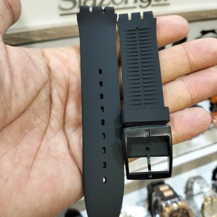 Strap Tali Jam Swatch 19mm Original Oem Rubber Strap Swatch Silicone murah