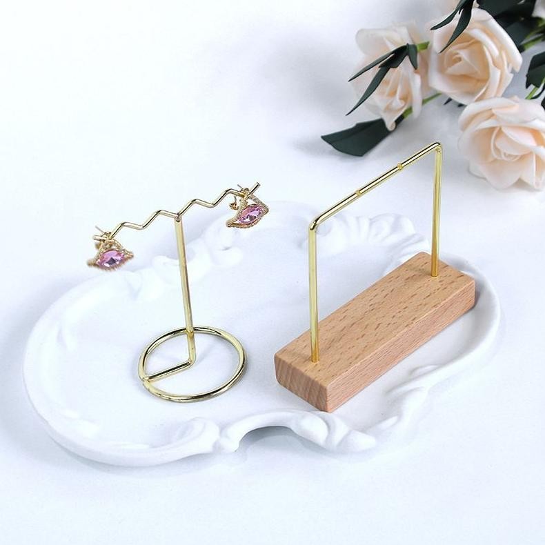 dgh-43 Stand Perhiasan Tempat Perhiasan Anting Emas Tempat Cincin Kalung Earrings Jewelry Display Vi