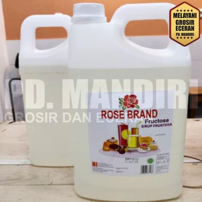 GULA CAIR ROSE BRAND 5Kg / FRUCTOSE ROSE BRAND / SIMPLE SYRUP murah