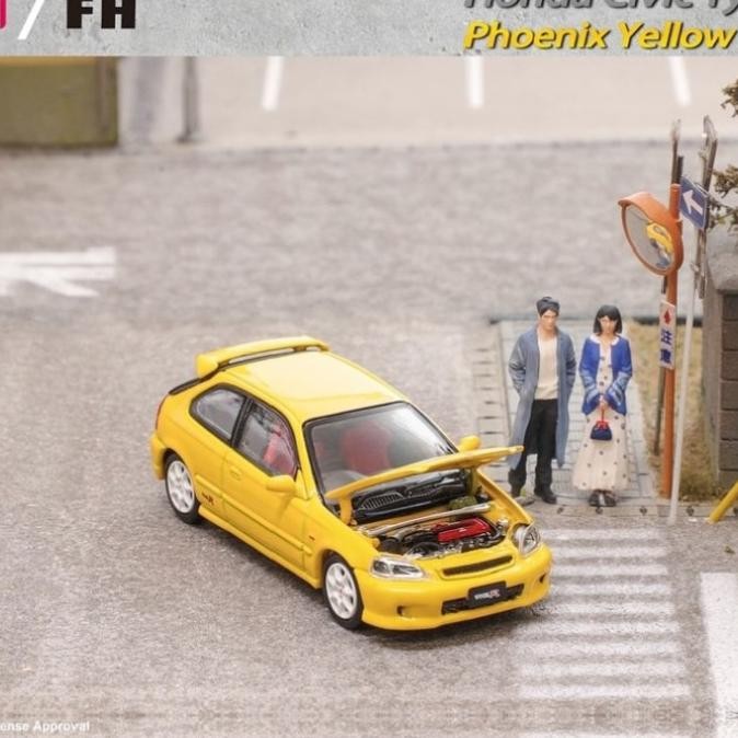 FOCAL HORIZON X MODEL ONE HONDA CIVIC TYPE-R GEN EK9 - YELLOW