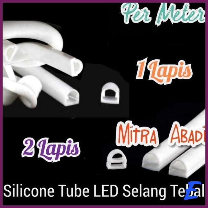 | MTA | SELONGSONGAN KARET SILICONE TUBE TEBAL LED SELANG IP67 PER METER