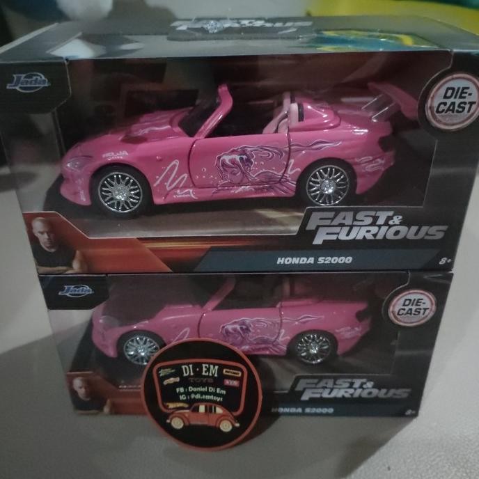 Jada Fast & Furious Honda S2000 Pink