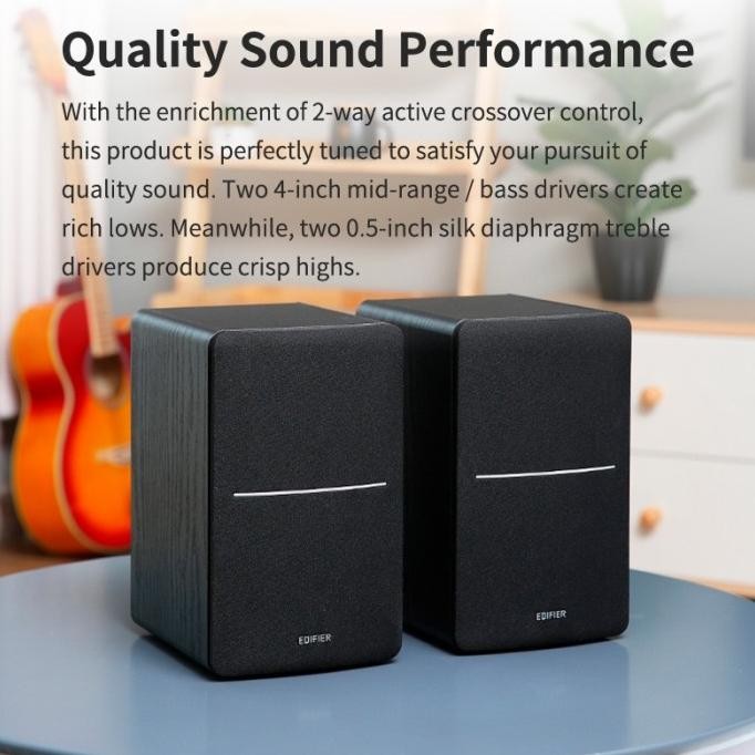 Sale Edifier R1280Dbs R1280 R 1280 Dbs R 1280Dbs R 2.0 Active Bookshelf Speaker