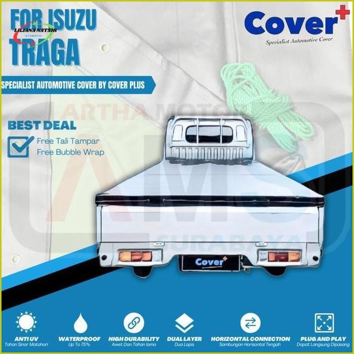 Terbaru.. Cover Terpal Penutup Bak Mobil Pickup Pick Up Truck Truk Traga Cover Terpal Tutup Bak Mobi