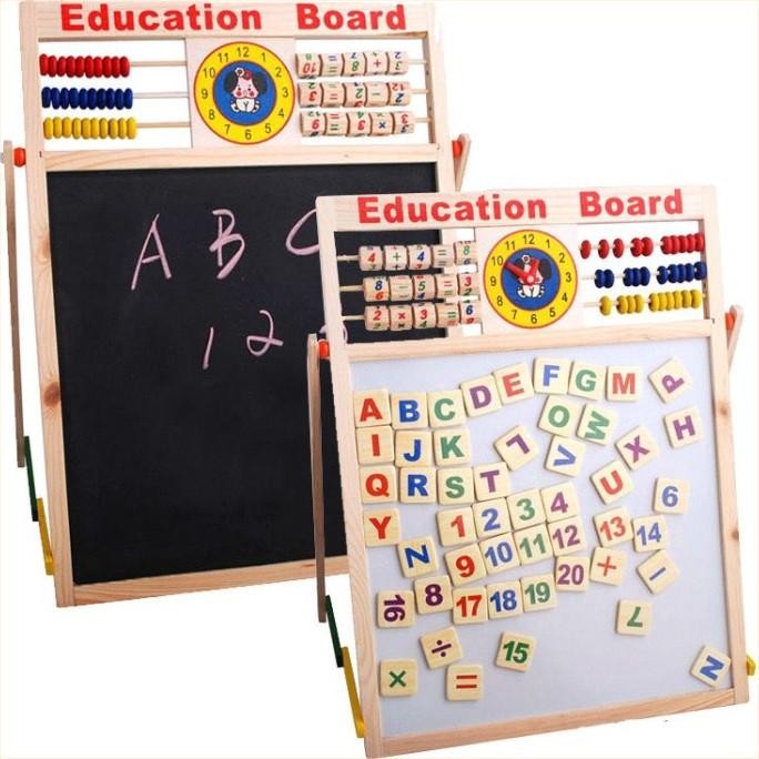 

Zen057- Papan tulis education magnet board magnet 2 sisi 2in1 besar/white n black board murah