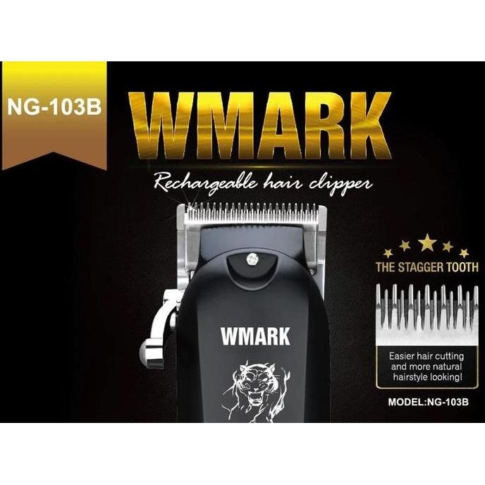 Hair Clipper Wmark NG-103B Alat cukur rambut Wmark NG 103 B Mesin Elektrik murah