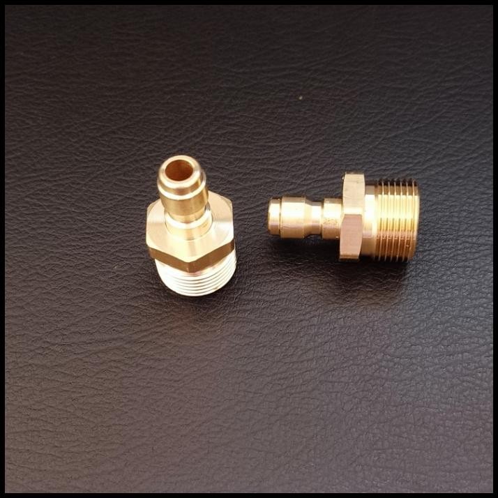 Connector Nepel M22/15Mm Sambungan Male Quick Release