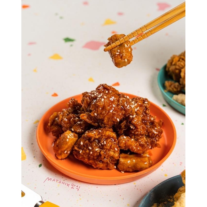 

(Good) Gochujang boneless chicken & tteok