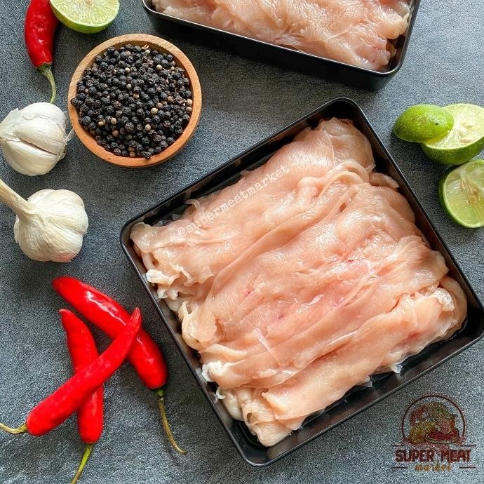 

(Good) 1kg Dada Ayam Slice