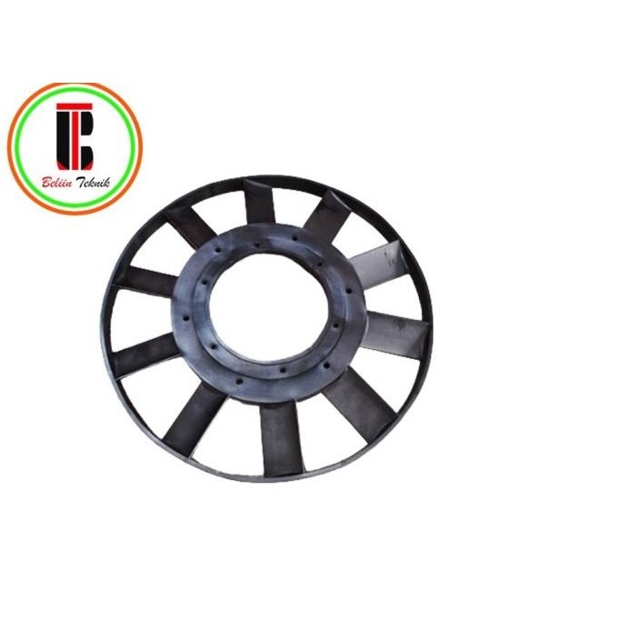 Kipas Plastik Kepala Kompresor Angin Shark 7.5-10Hp New Stok