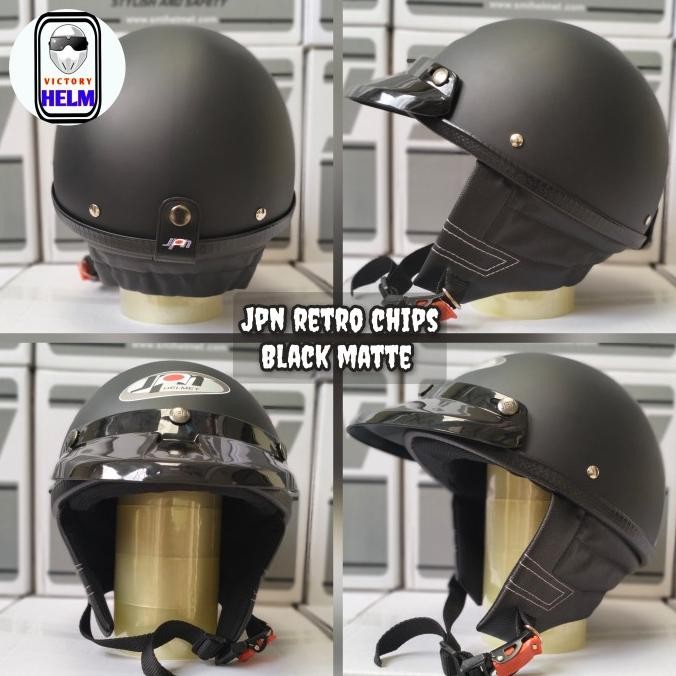 Sale Helm Chips Merek Jpn Warna Hitam Dop