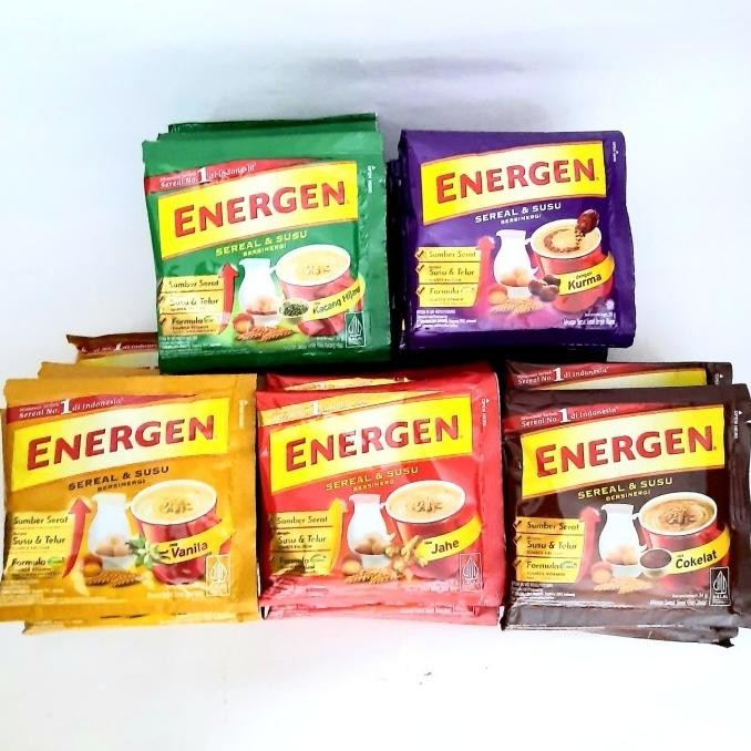 

(Good) Energen Sereal Renceng 10 sachet