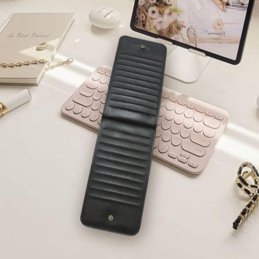 Dompet Kartu Korea ATM Card Holder Card Wallet Wanita Panjang