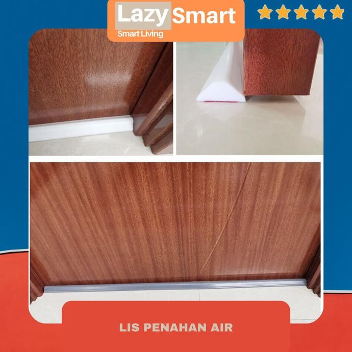 Lis Penghenti Aliran Air Pintu Wastafel Penghalang Serangga Pintu Silicone Water Stopper Bar