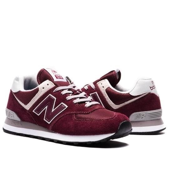 New Balance 574 'ORIGINAL%' (Mens) ML574EVM BURGUNDY